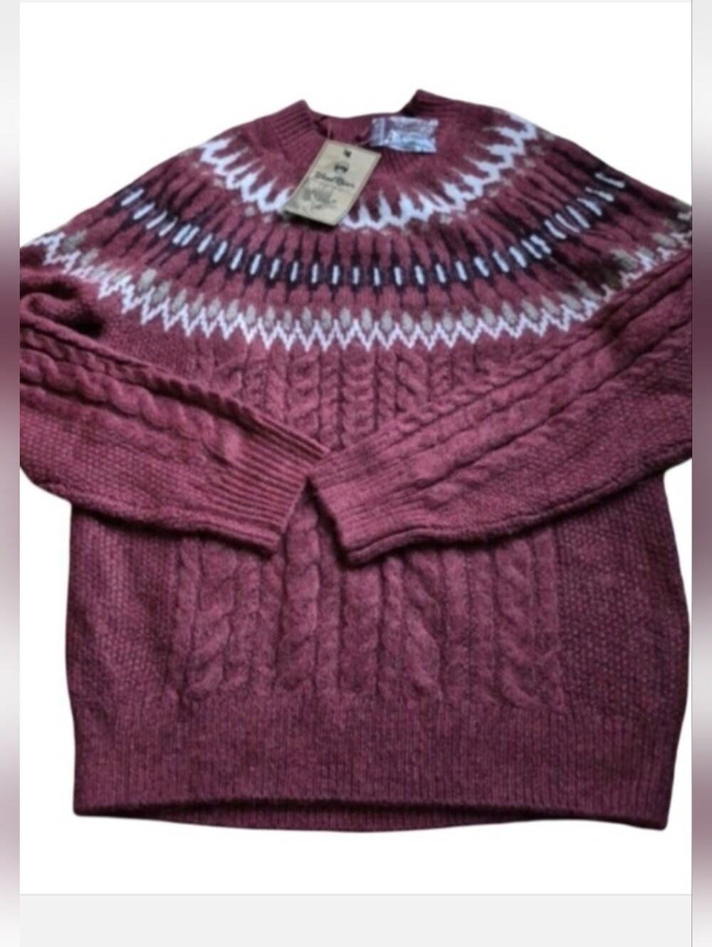 NWT Wind River Heritage Sweater Size Small